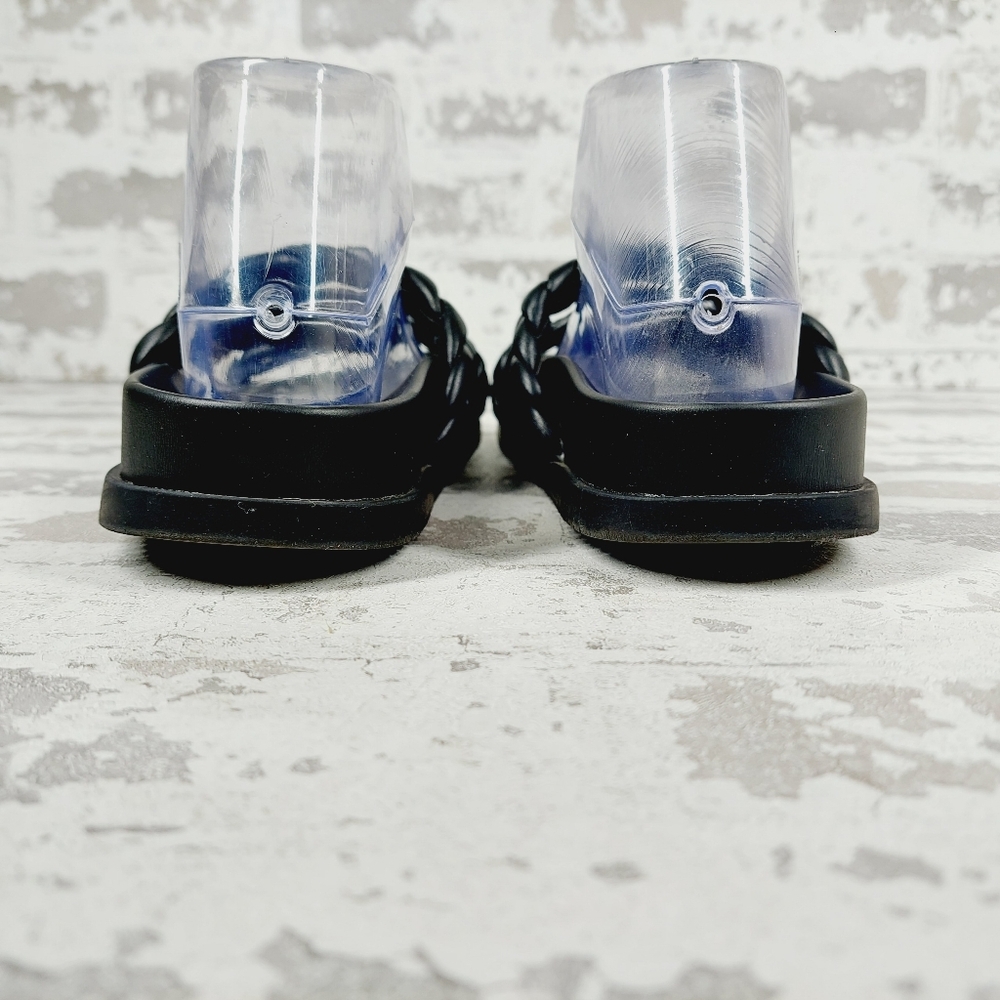 BP Keaton Black Braided Slide Summer Flat Casual Sandals H464 - Picture 6 of 11